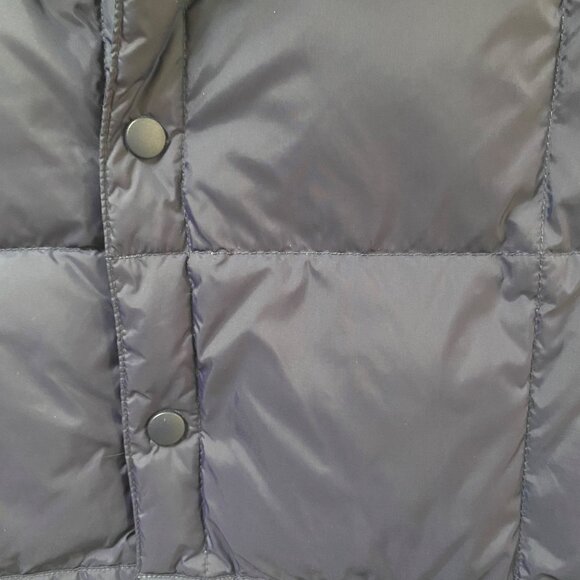 Lands End Mens Goose Down Puffer Vest L 42-44 Navy Lightweight Warm Nylon Shell - Picture 7 of 7